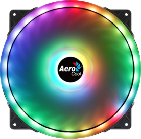 AEROCOOL DUO 20CM ARGB KASA FANI (AE-CFDUO20)
