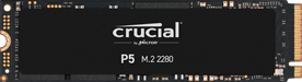 CRUCIAL P5 2 TB NVME SSD 3400/3000 (CT2000P5SSD8)