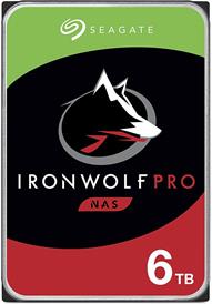 SEAGATE IRONWOLF PRO 6 TB 7200RPM 256MB SATA3 300TB/Y RV NAS (ST6000NE000)