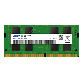 16 GB DDR4 2666 MHz SAMSUNG CL19 SODIMM (M471A2K43CB1-CTD)