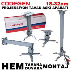 CODEGEN (H18) TELESKOPIK 18-32CM PROJEKSIYON ASKI APARATI