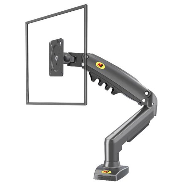 POWERMASTER F80 17-30  AMORTİSÖRLÜ STAND TEK KOL LCD / LED MONİTÖR TUTUCU STAND ASKI APARATI