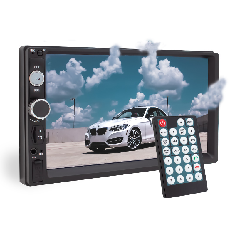 MAGICVOICE MV-5418 USB/SD/FM/AUX/BLUETOOTH/MP5 7  DOKUNMATİK MEKANİKSİZ DOUBLE OTO TEYP
